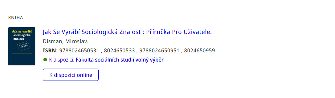 Vyhledaný dokument